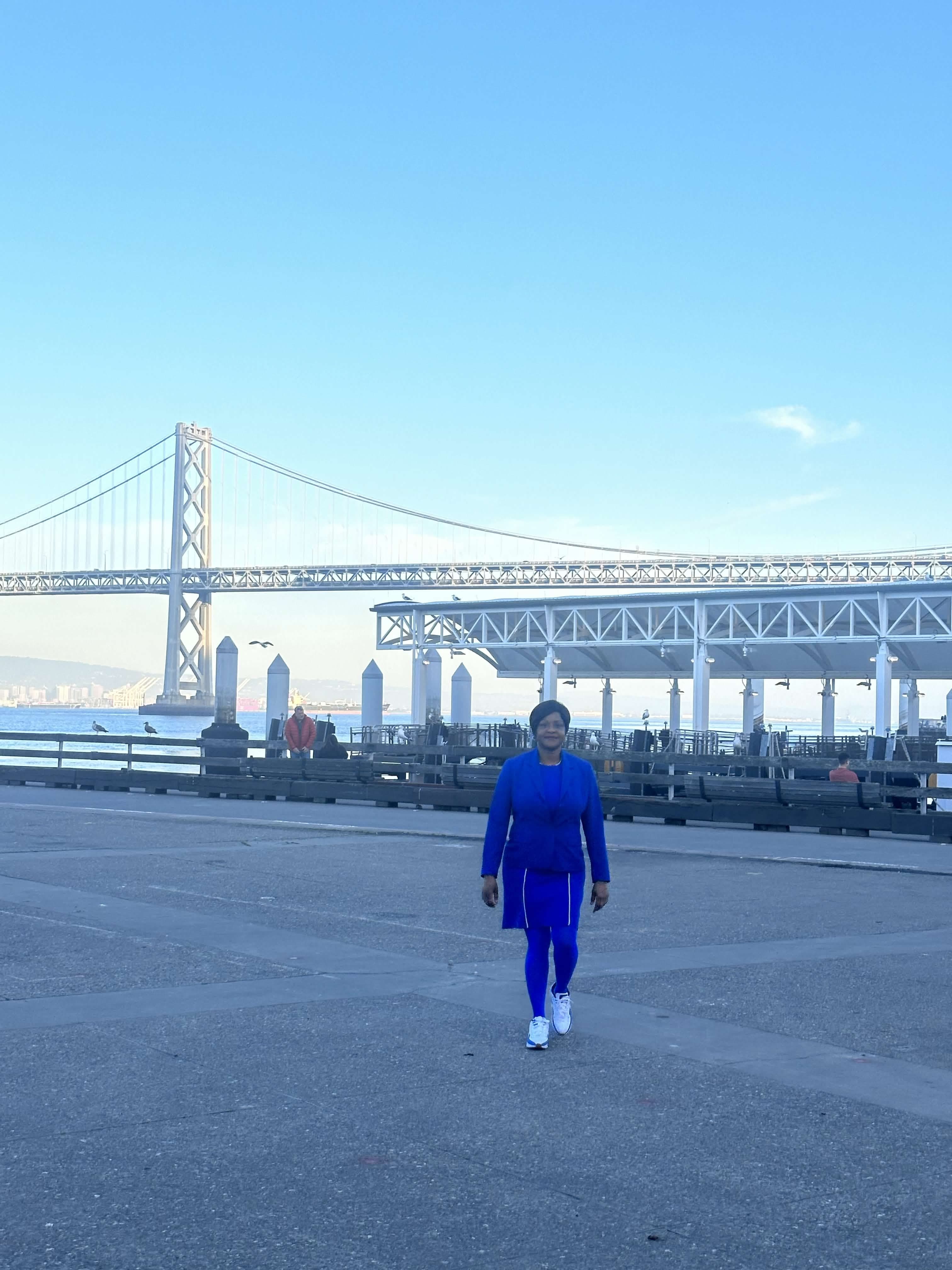 Portrait travel moment